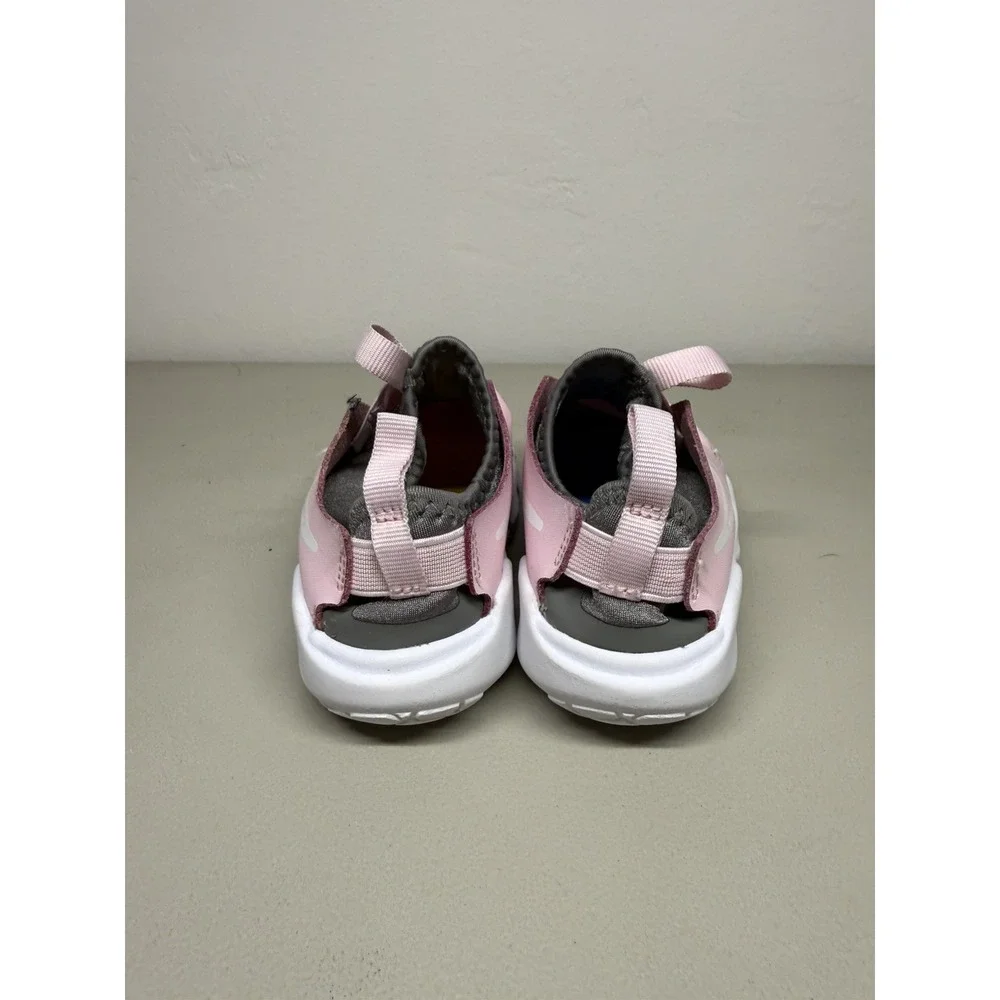 Nike Flex Runner Tennis Shoes Sz 10C Pink/White Toddlers Kids Slip On Shoes